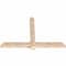 Ekena Millwork Eugene Smooth Timber Gable Bracket, Douglas Fir, 72"W x 48"H x 3 1/2"D x 5 1/2"F, 16/12 Pitch GBW072X48X0406EUG00SDF - alternate 5